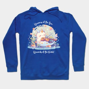 Cute Narwal: Unicorn Of The Sea, Unicords Of The Viola! Hoodie